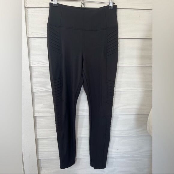 Athleta Delancey Moto Tight Black XS - Picture 3 of 8